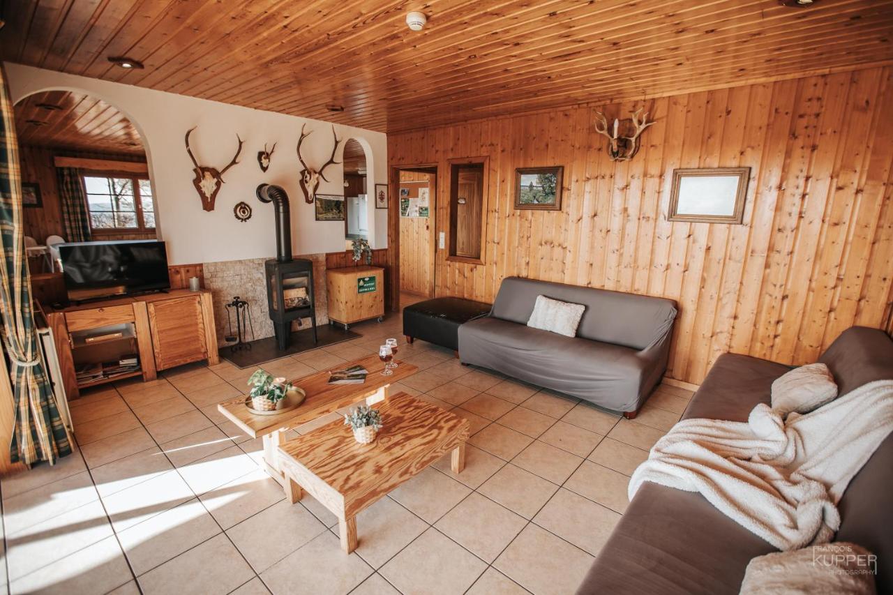 Le Gagnage 31 Pers- Malmedy, Rustique, Vue, Wellness Villa Buitenkant foto