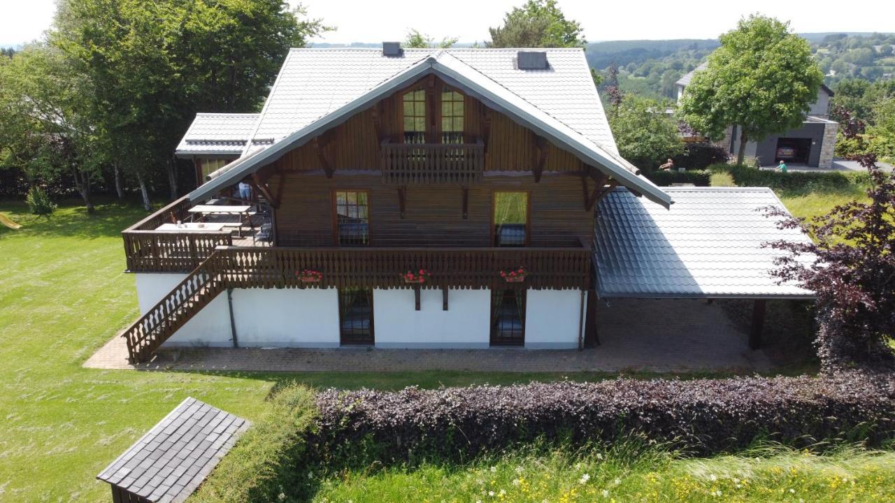 Le Gagnage 31 Pers- Malmedy, Rustique, Vue, Wellness Villa Buitenkant foto